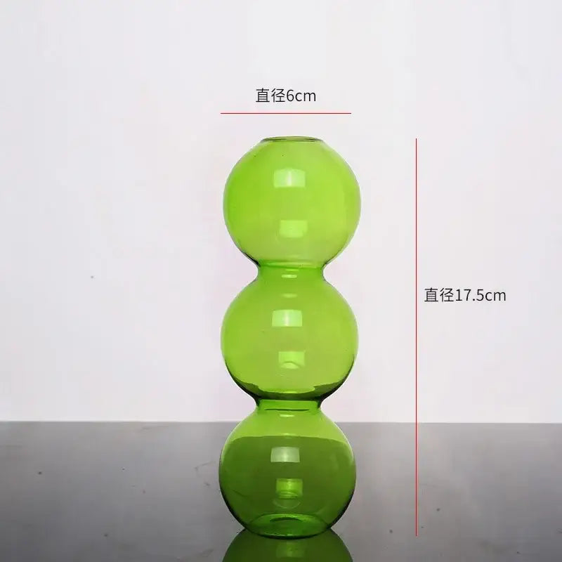DecorBites™ Elegant Glass Vase Home Decor Accent