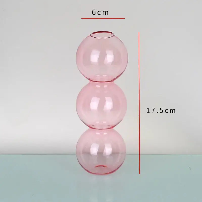 DecorBites™ Elegant Glass Vase Home Decor Accent