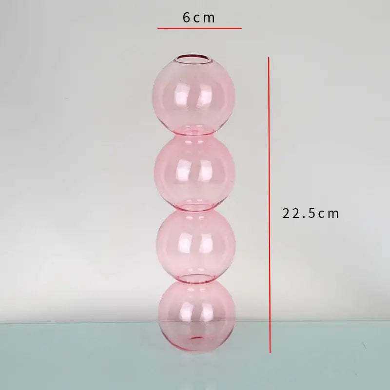 DecorBites™ Elegant Glass Vase Home Decor Accent