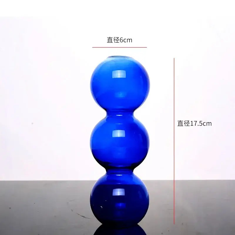 DecorBites™ Elegant Glass Vase Home Decor Accent