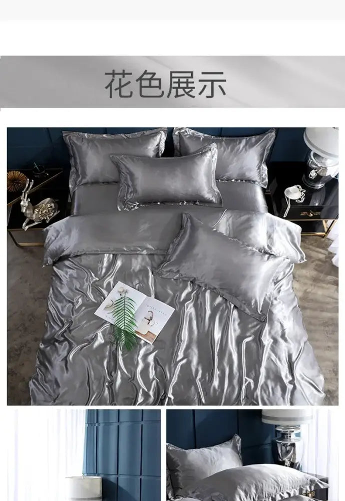 DecorBites™ Elegant Luxury Bed Sheet Set