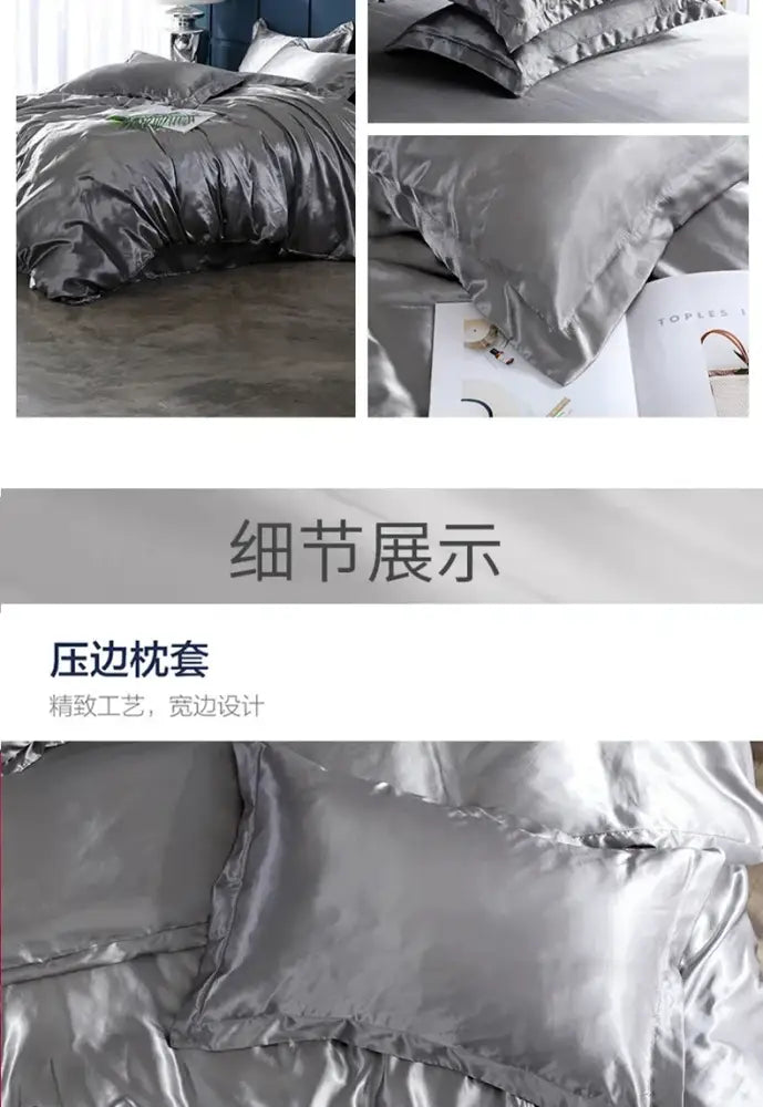 DecorBites™ Elegant Luxury Bed Sheet Set