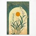 DecorBites™ Emerald Green Lily of the Valley Wall Art