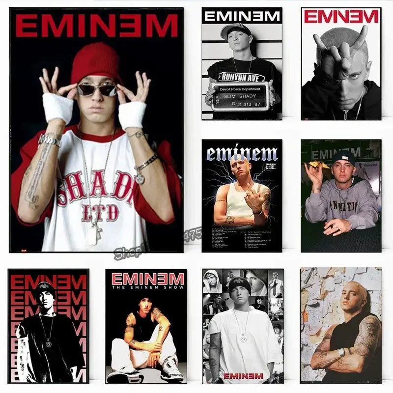 DecorBites™ Eminem Canvas Wall Art for Home Decor