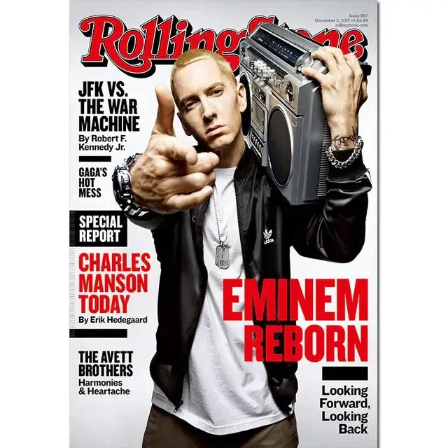 DecorBites™ Eminem Canvas Wall Art for Home Decor