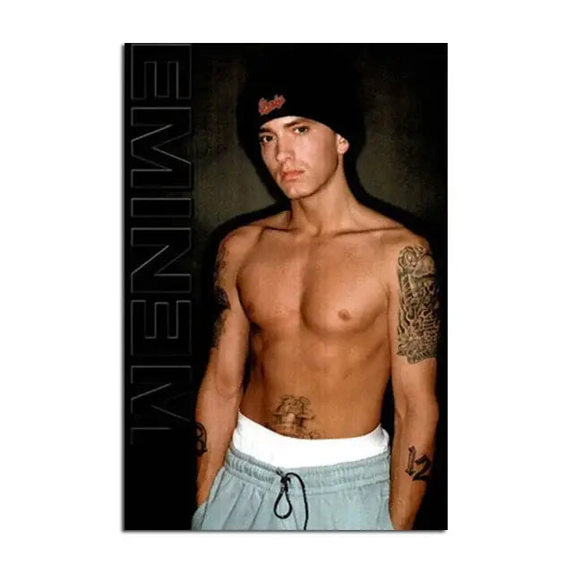 DecorBites™ Eminem Posters & Prints: Music Star Wall Art