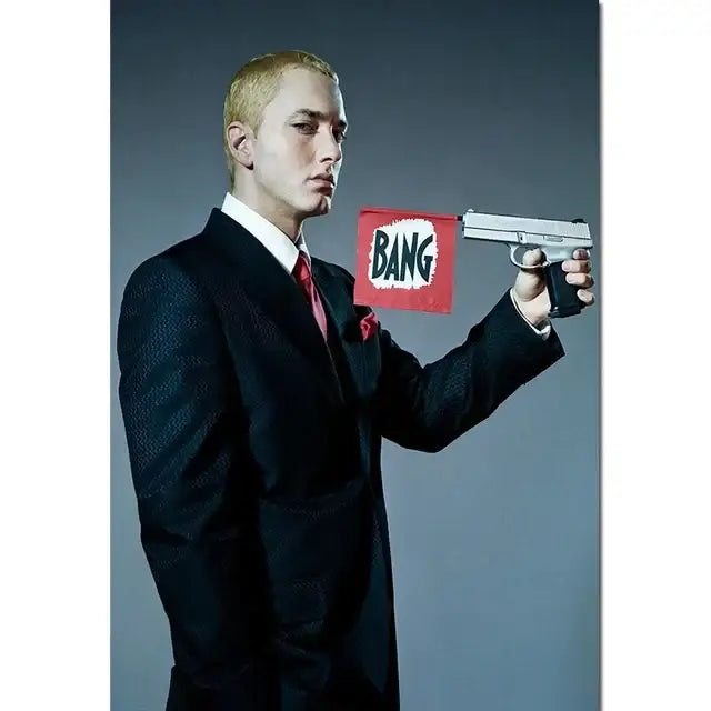 DecorBites™ Eminem Posters & Prints: Music Star Wall Art