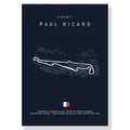 DecorBites™ F1 Monaco Imola Track Canvas Art Print