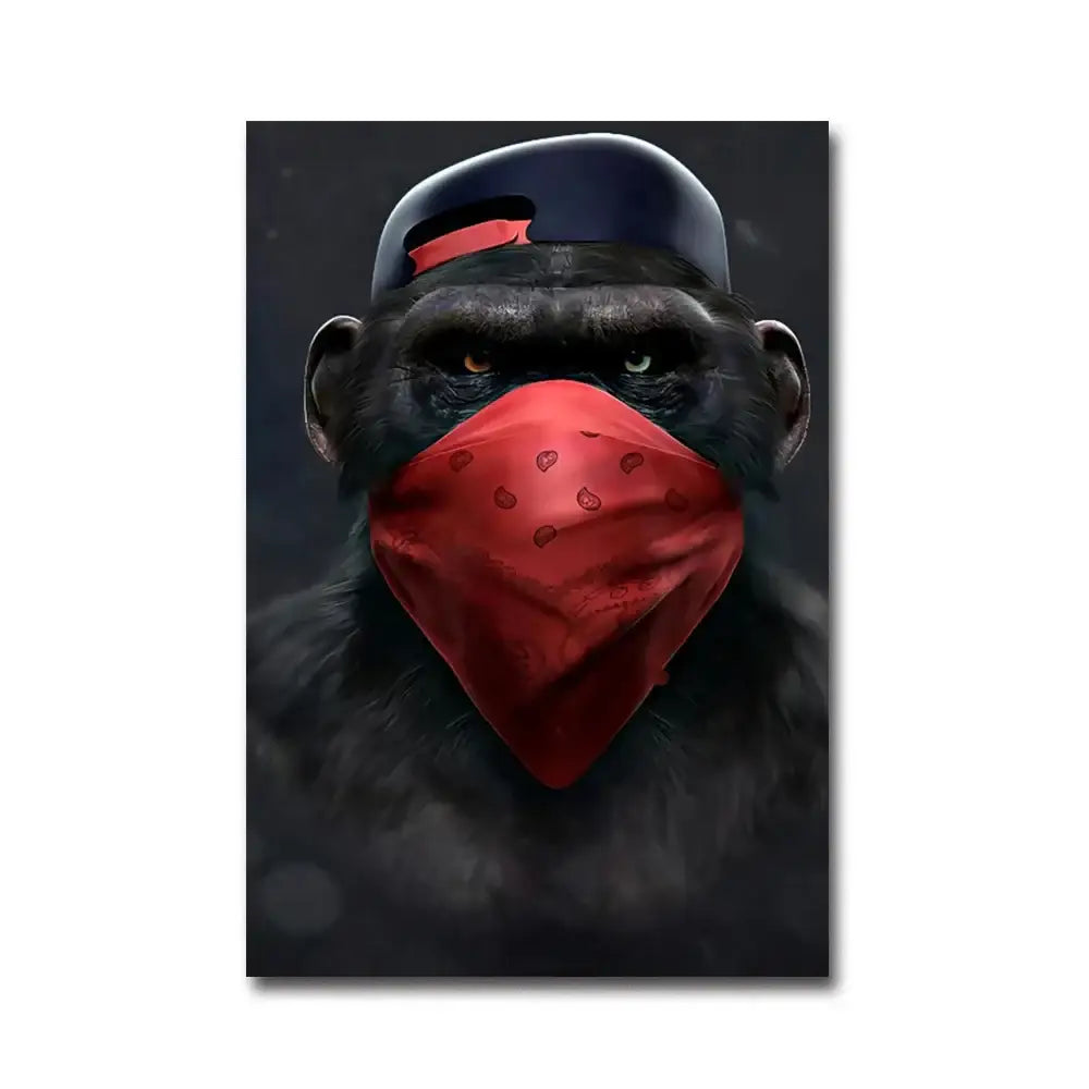 DecorBites™ Fashionable Monkey Wall Art - Premium Home Decor