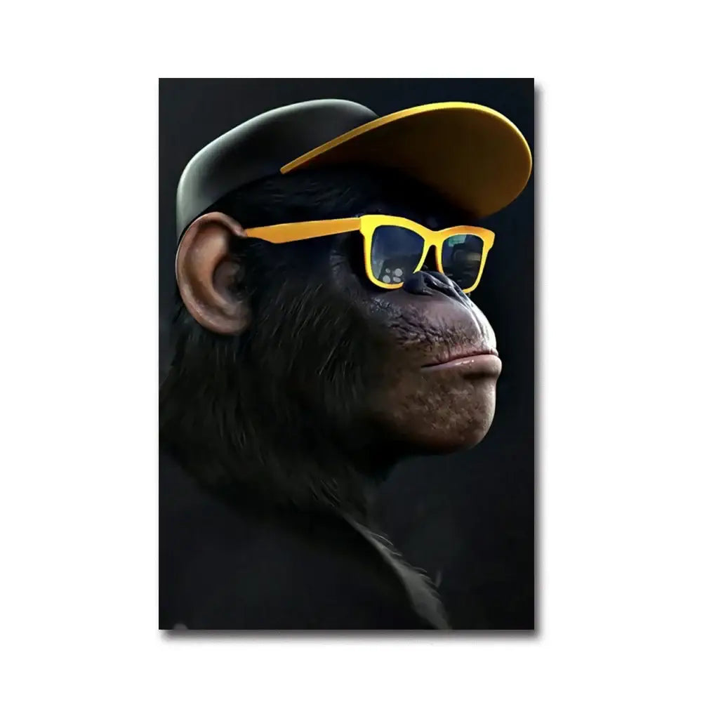 DecorBites™ Fashionable Monkey Wall Art - Premium Home Decor