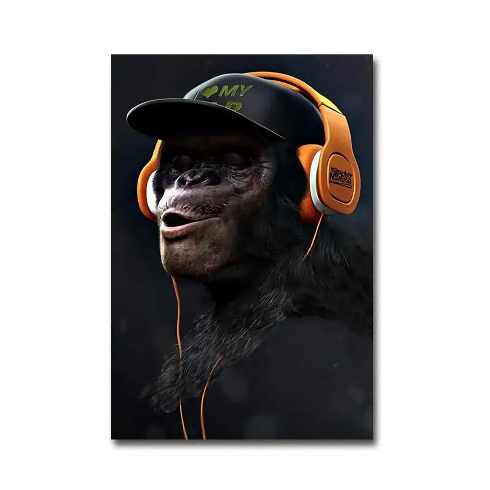 DecorBites™ Fashionable Monkey Wall Art - Premium Home Decor