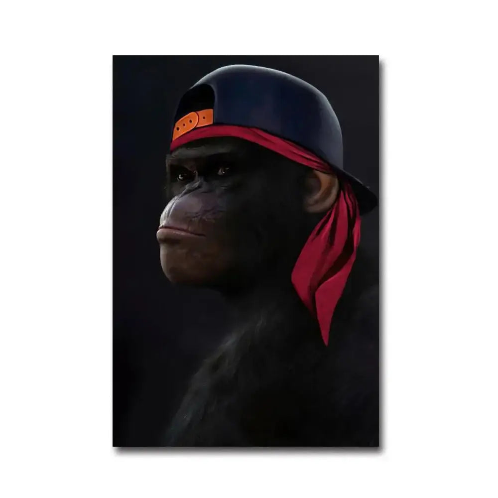 DecorBites™ Fashionable Monkey Wall Art - Premium Home Decor