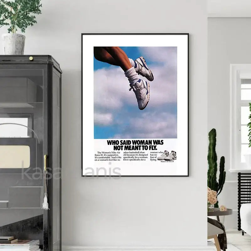 DecorBites™ Fashionable Sneaker Box Canvas Wall Art