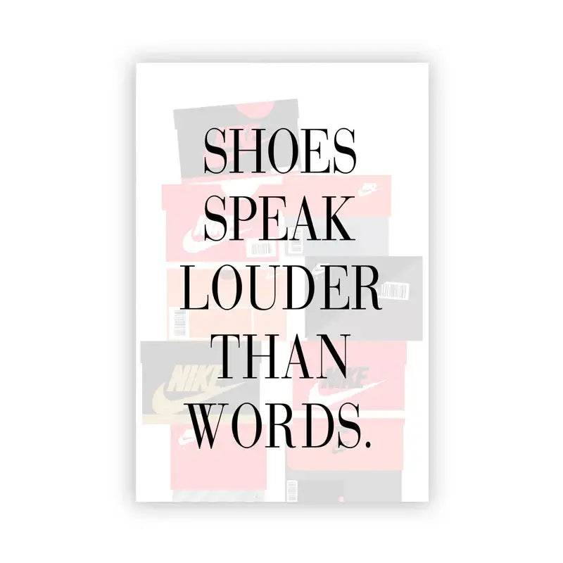 DecorBites™ Fashionable Sneaker Box Canvas Wall Art