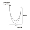 DecorBites™ Flex Leather Belt LED Chandelier Light