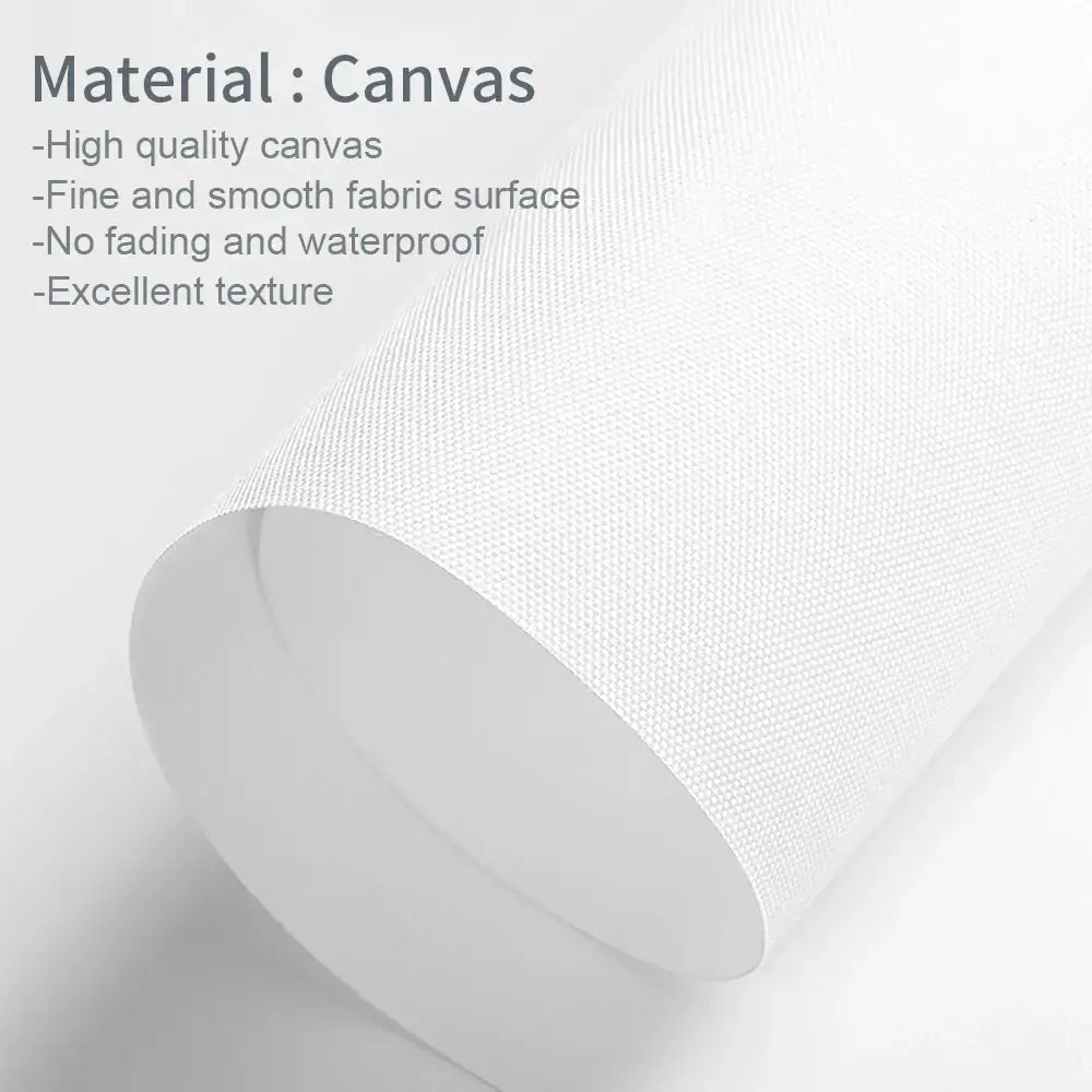 DecorBites™ Frameless Summer People Swimming Canvas Wall Art