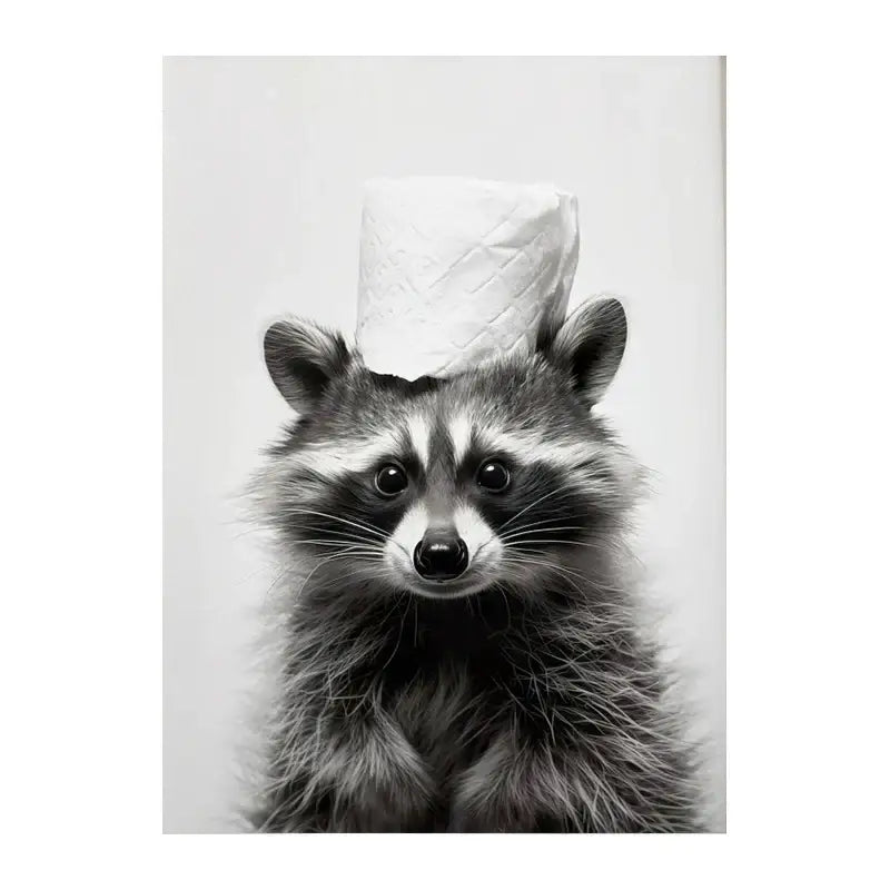 DecorBites™ Funny Animals Canvas Wall Art for Bathroom Home