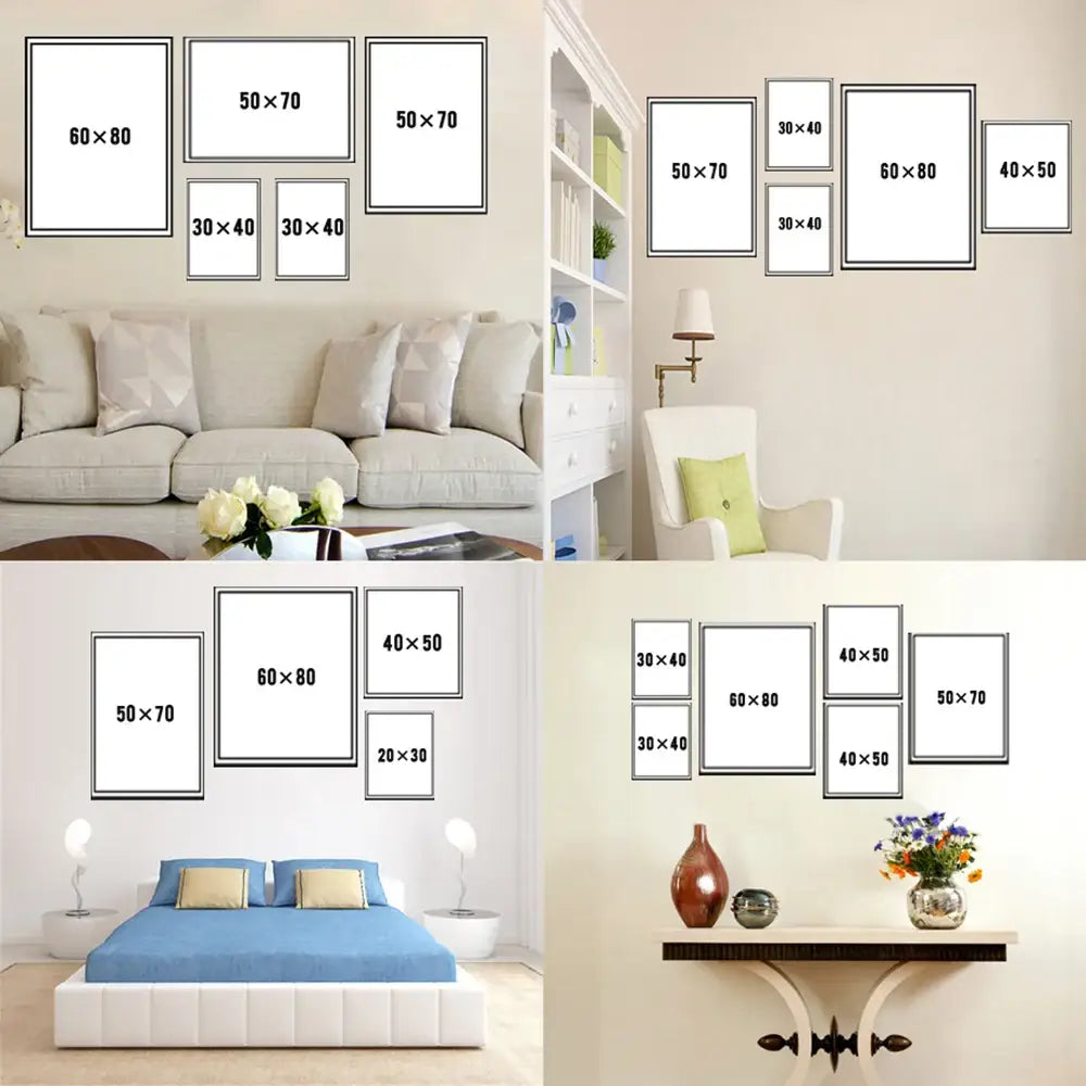 DecorBites™ Funny Animals Canvas Wall Art for Bathroom Home