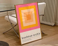 DecorBites™ Geometric Bauhaus Canvas Poster for Modern Home