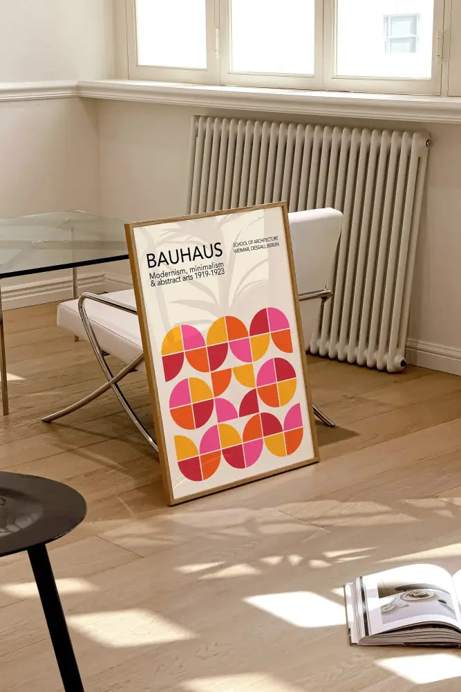 DecorBites™ Geometric Bauhaus Canvas Prints for Home Decor