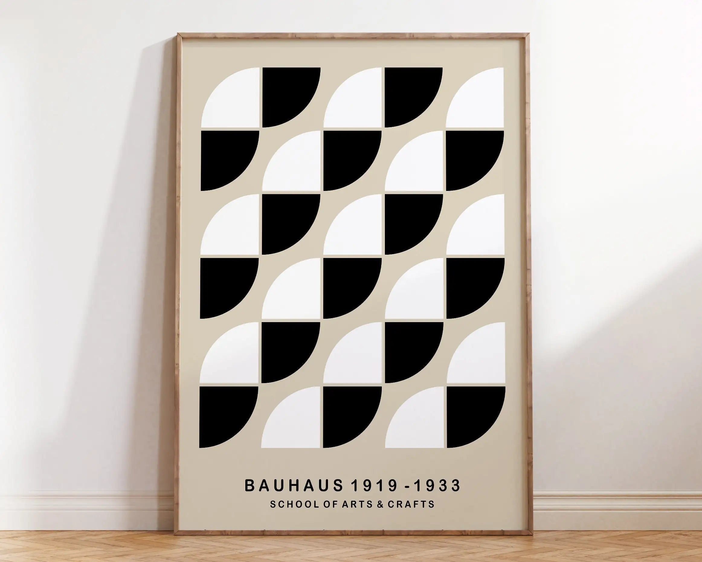 DecorBites™ Geometric Mid Century Canvas Prints for Home