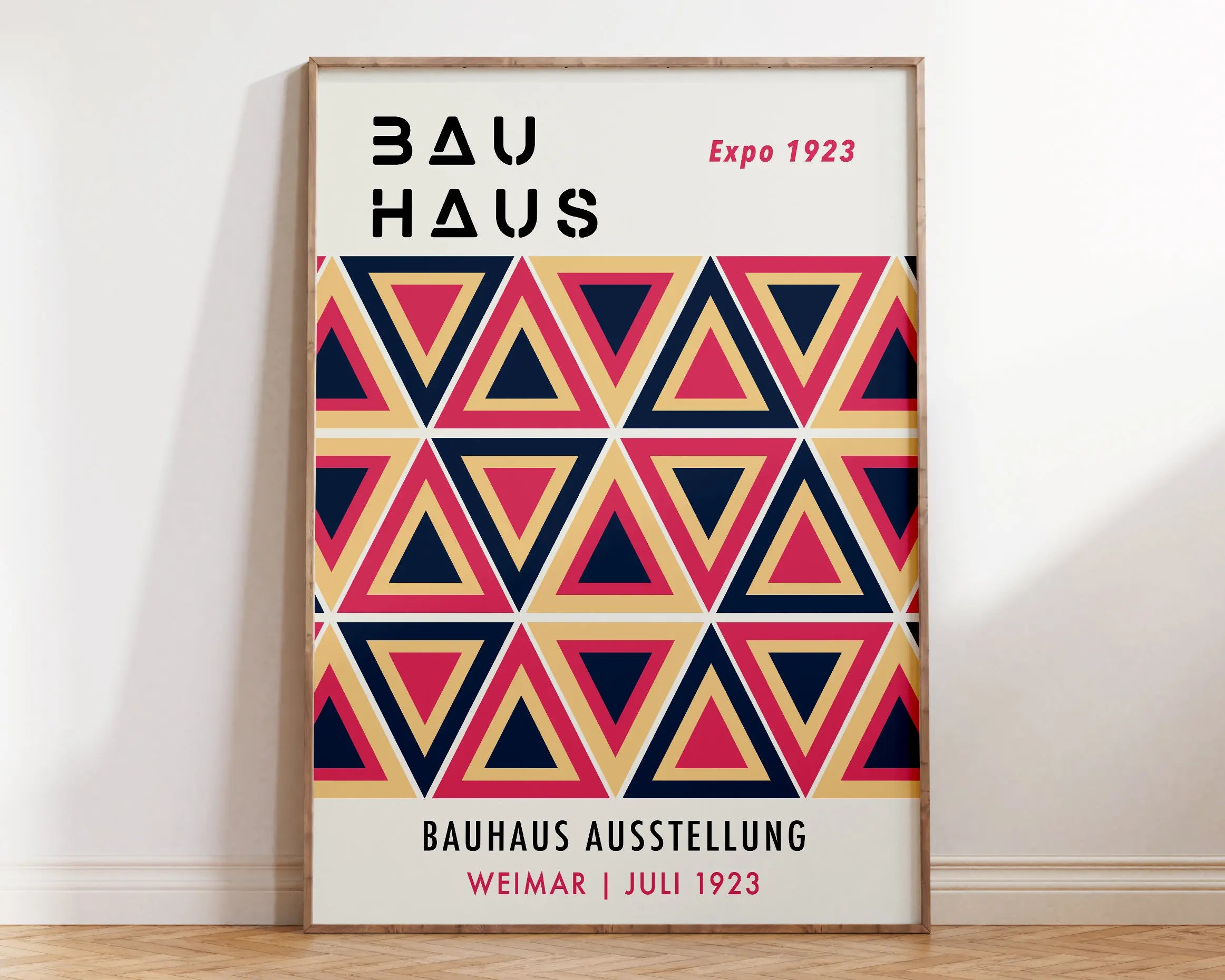 DecorBites™ Geometric Mid Century Canvas Prints for Home