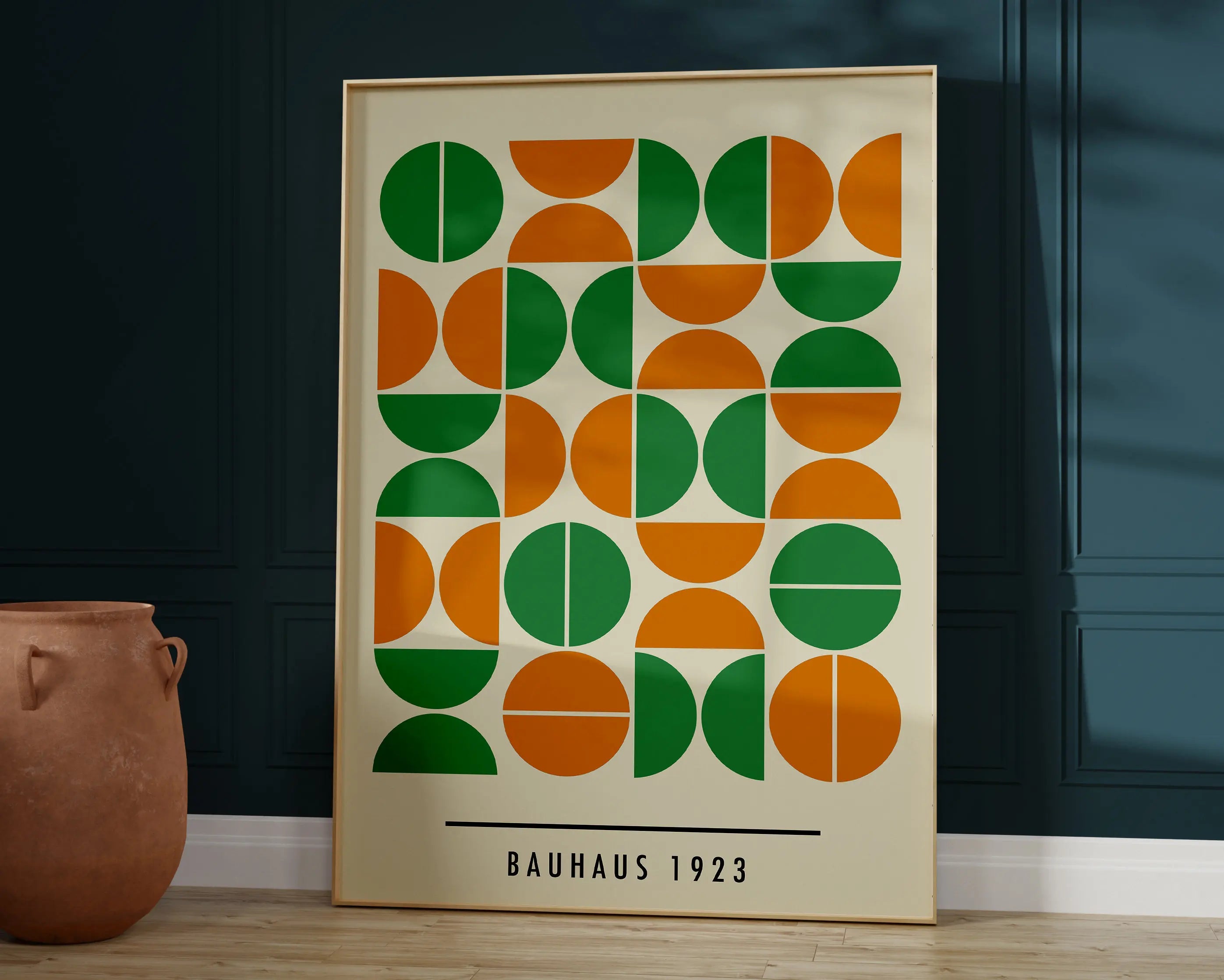 DecorBites™ Geometric Mid Century Canvas Prints for Home