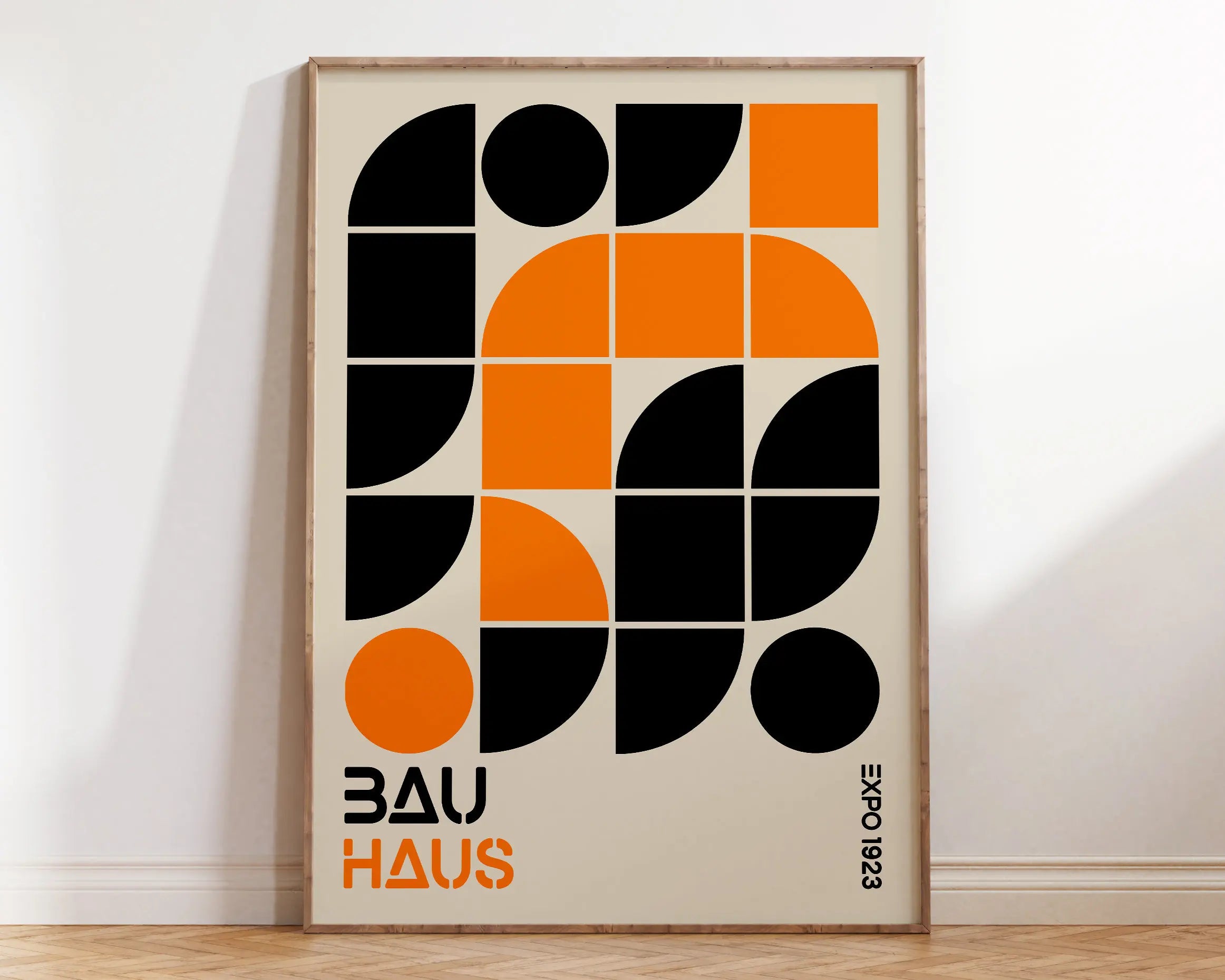 DecorBites™ Geometric Mid Century Canvas Prints for Home