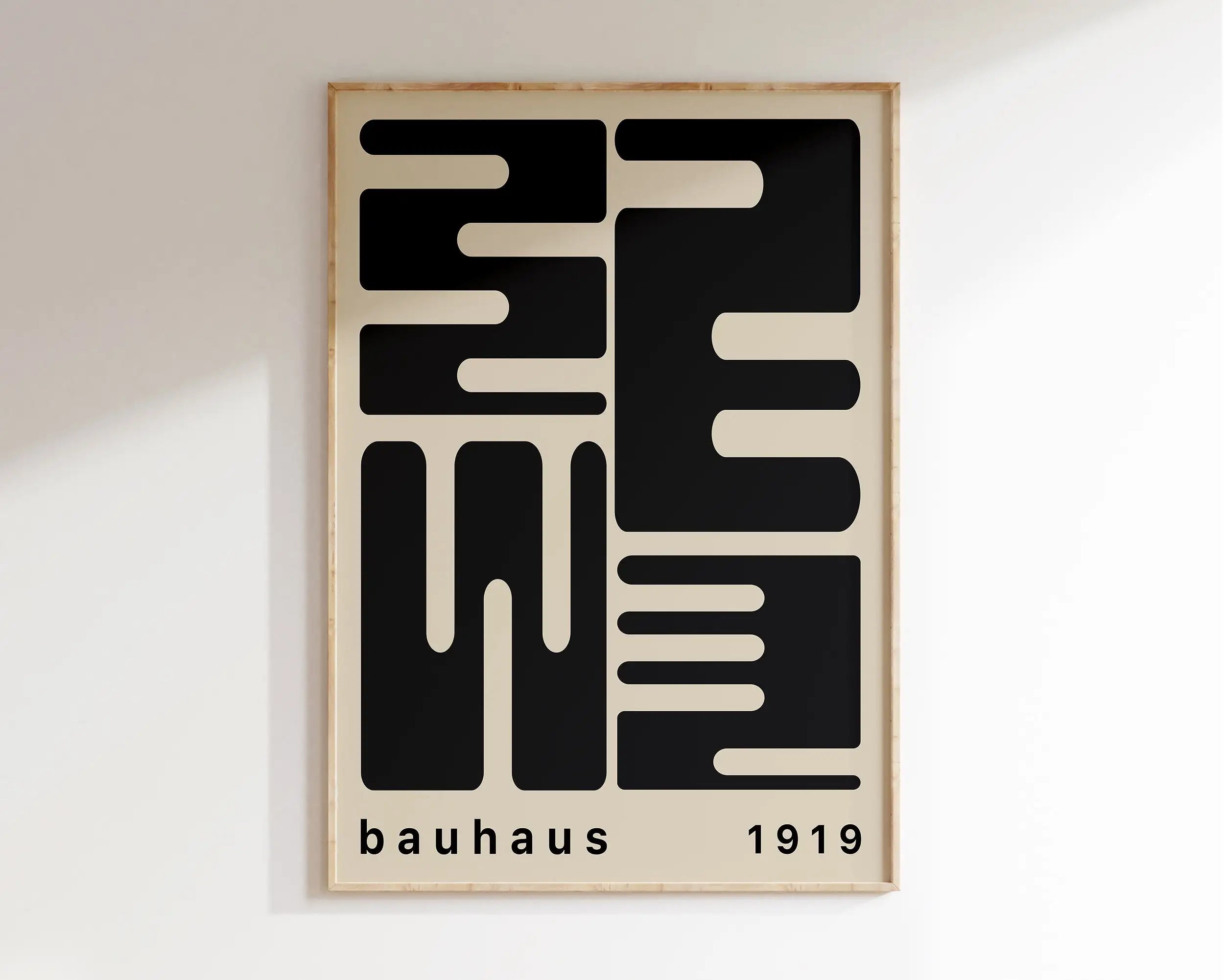 DecorBites™ Geometric Mid Century Canvas Prints for Home