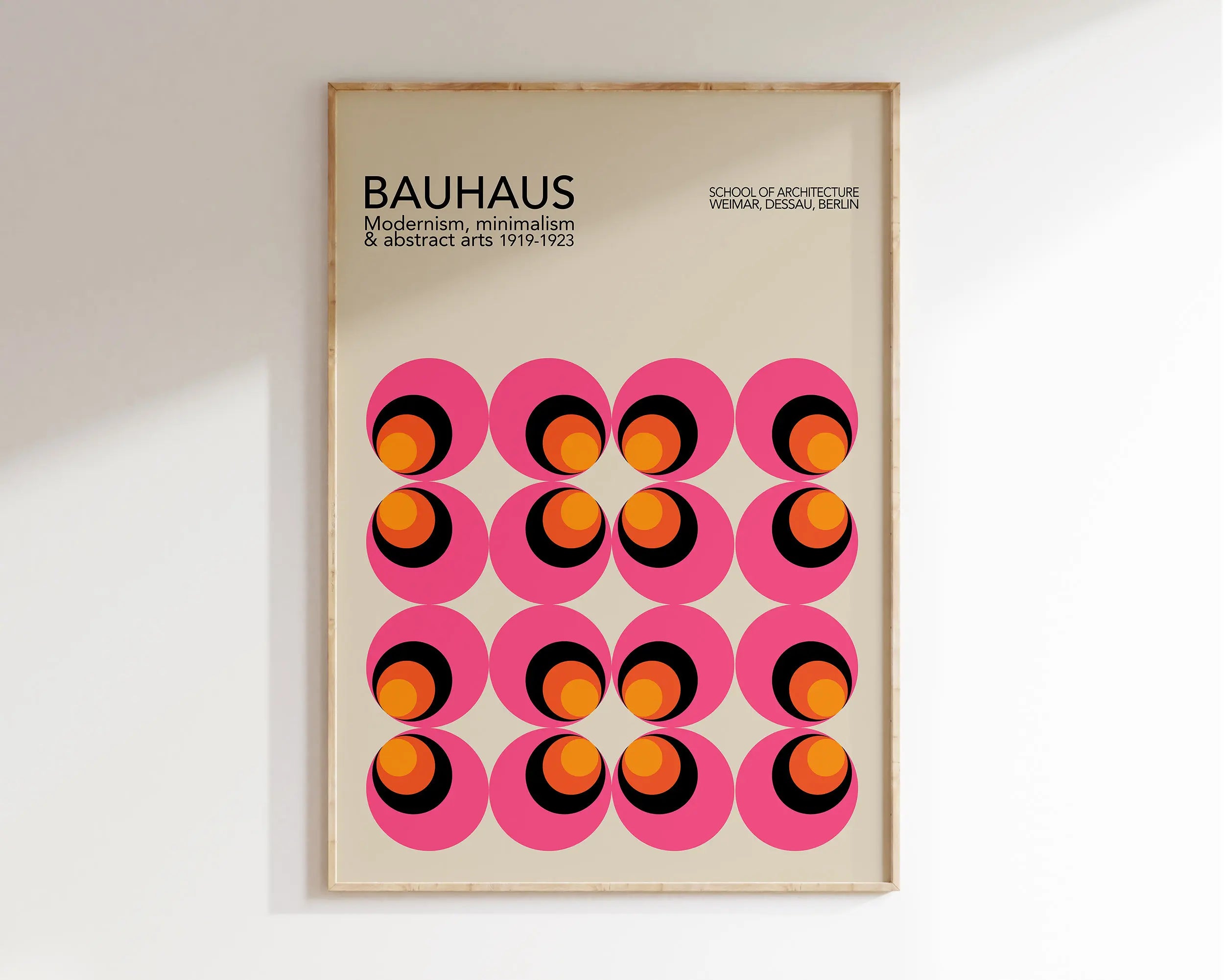 DecorBites™ Geometric Mid Century Canvas Prints for Home