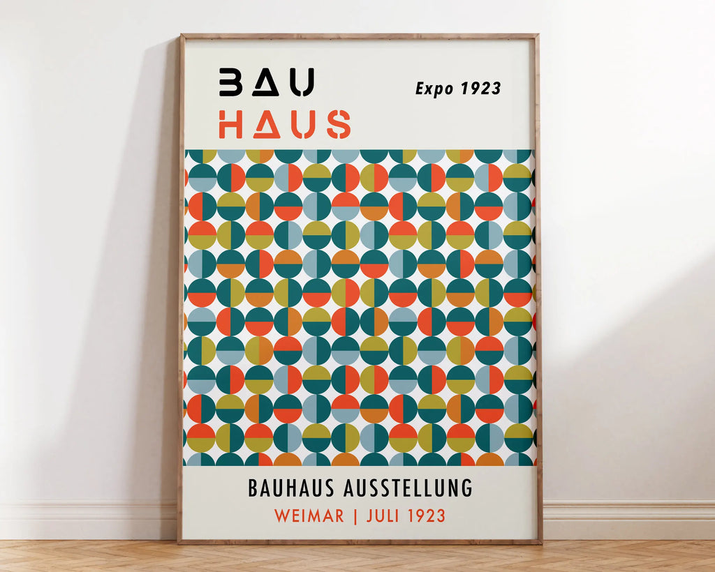 DecorBites™ Geometric Mid Century Canvas Prints for Home