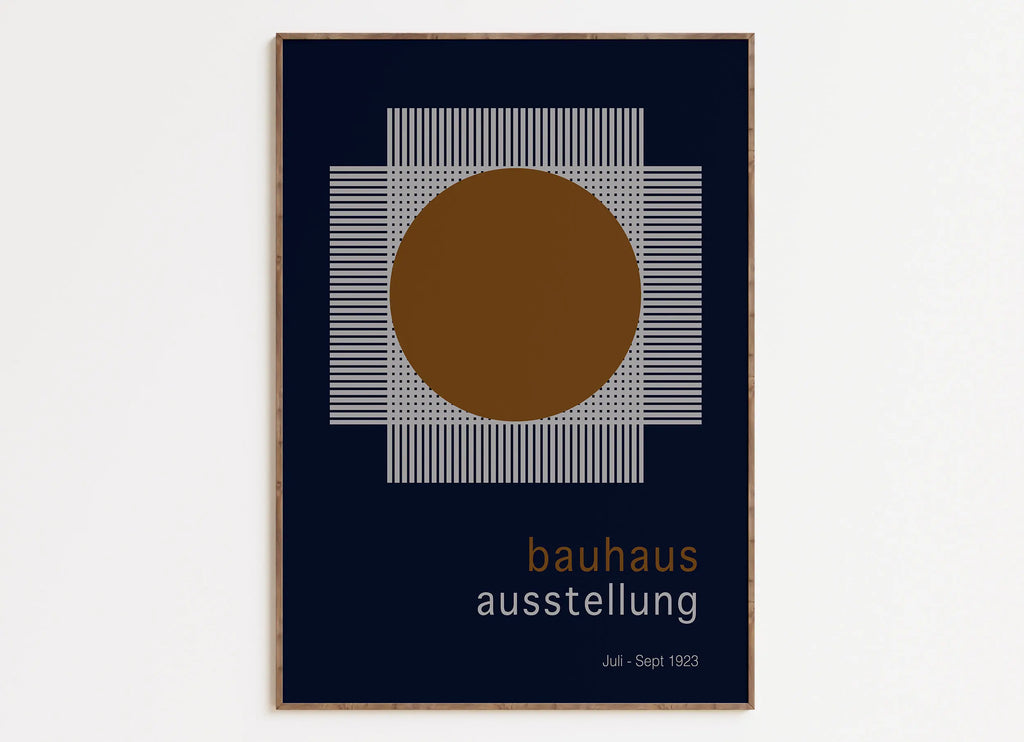 DecorBites™ Geometric Mid Century Canvas Prints for Home