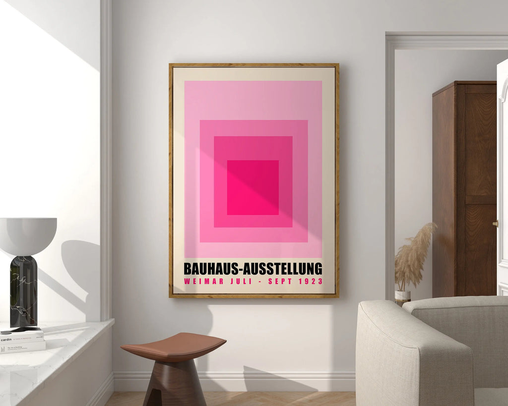 DecorBites™ Geometric Mid Century Canvas Prints for Home