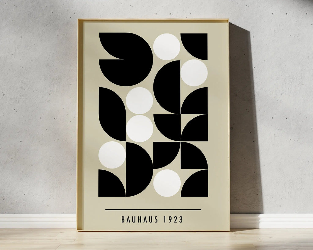 DecorBites™ Geometric Mid Century Canvas Prints for Home