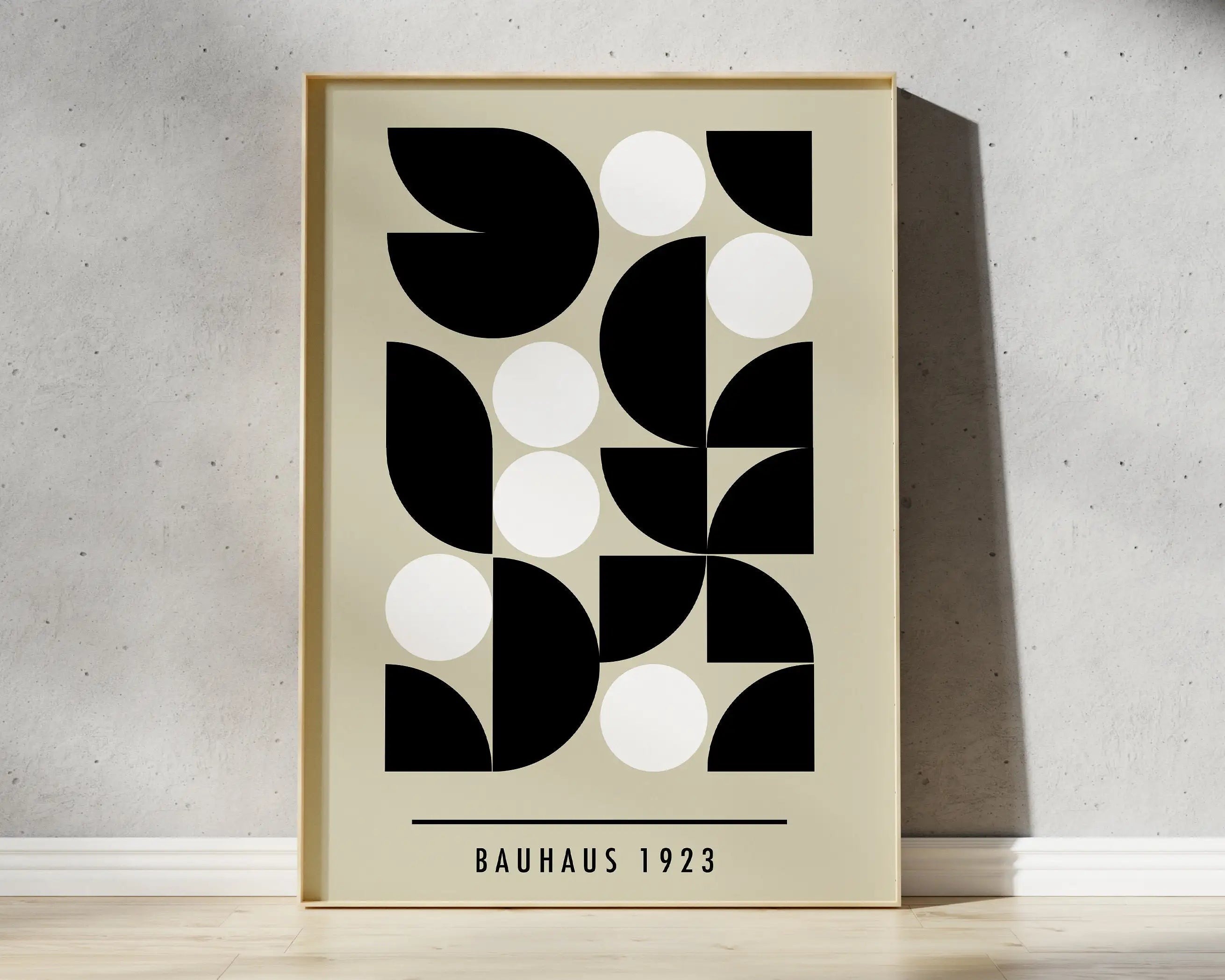 DecorBites™ Geometric Mid Century Canvas Prints for Home