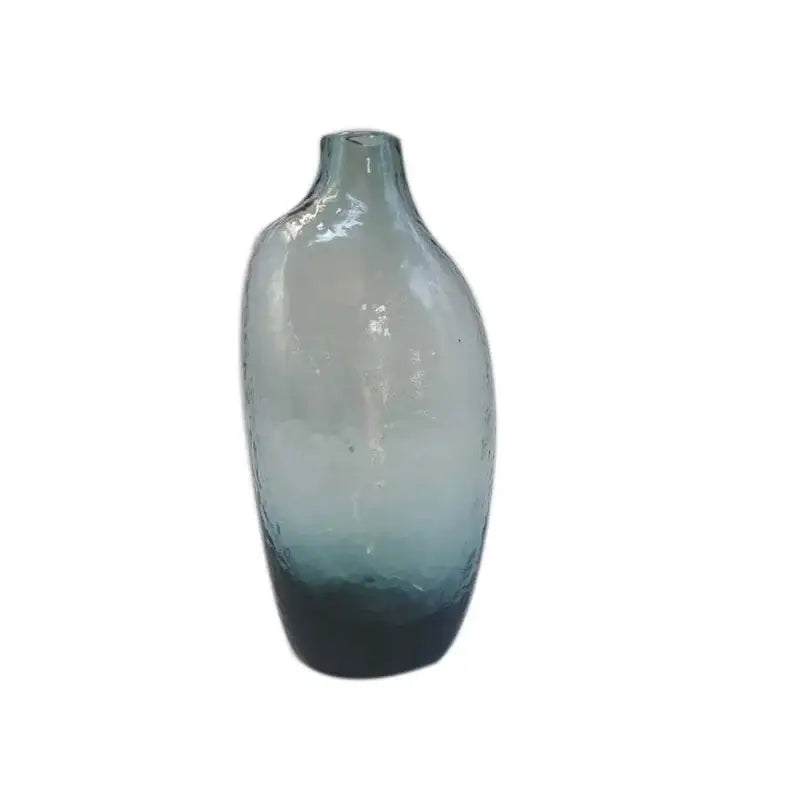 DecorBites™ Geometric Zen Glass Vase for Single Flower Arrangement