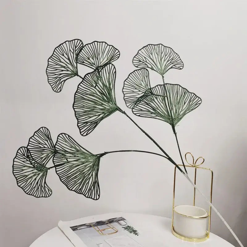 DecorBites™ Ginkgo Leaf Branch Artificial Flowers Home Decor