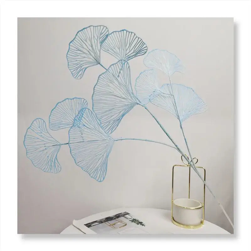 DecorBites™ Ginkgo Leaf Branch Artificial Flowers Home Decor