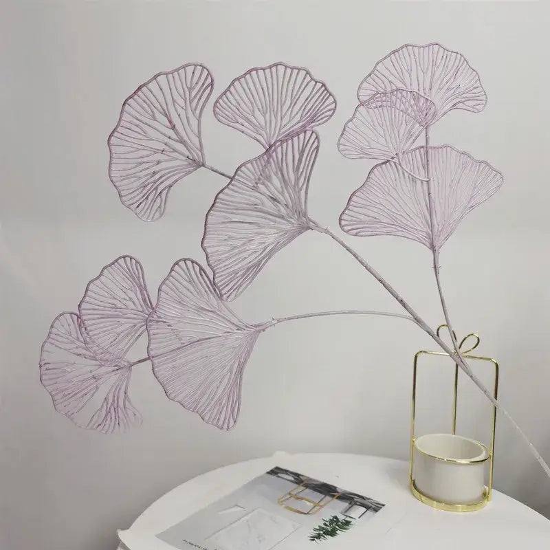 DecorBites™ Ginkgo Leaf Branch Artificial Flowers Home Decor