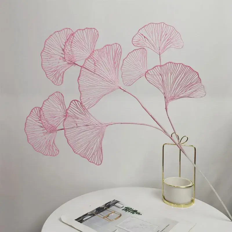 DecorBites™ Ginkgo Leaf Branch Artificial Flowers Home Decor