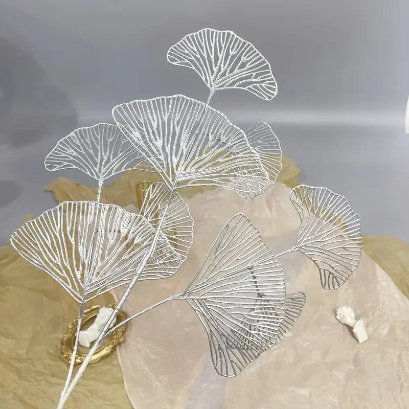 DecorBites™ Ginkgo Leaf Branch Artificial Flowers Home Decor