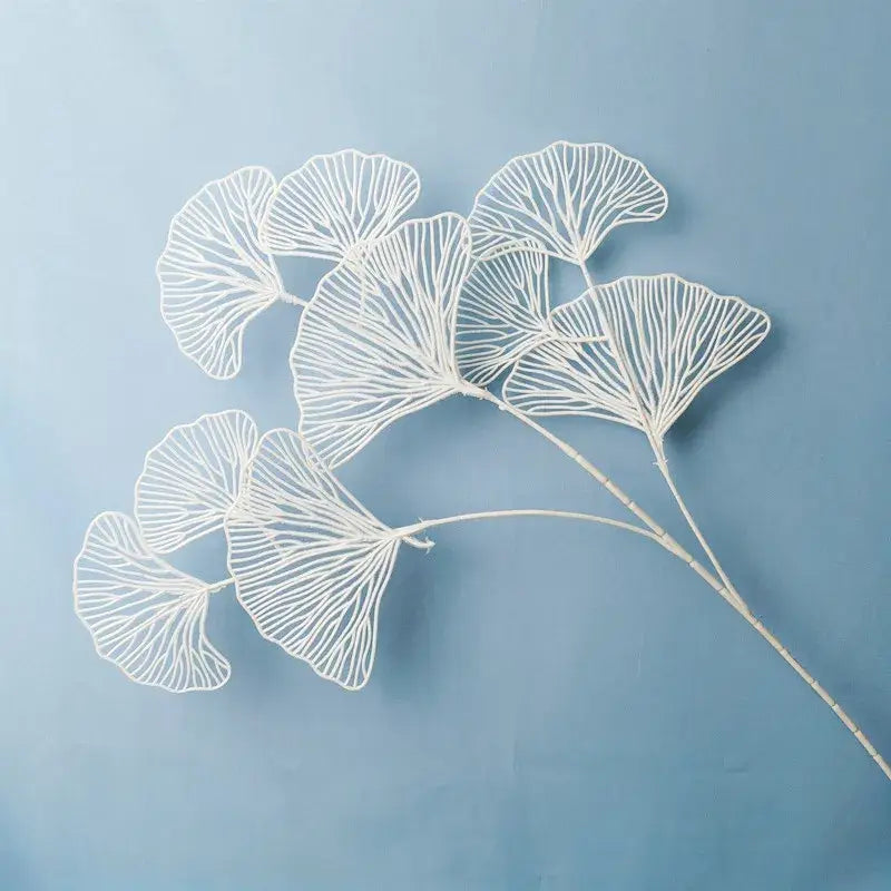 DecorBites™ Ginkgo Leaf Branch Artificial Flowers Home Decor