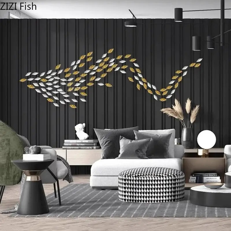 DecorBites™ Ginkgo Leaves Wall Decor - Stereoscopic Living Room Ornaments