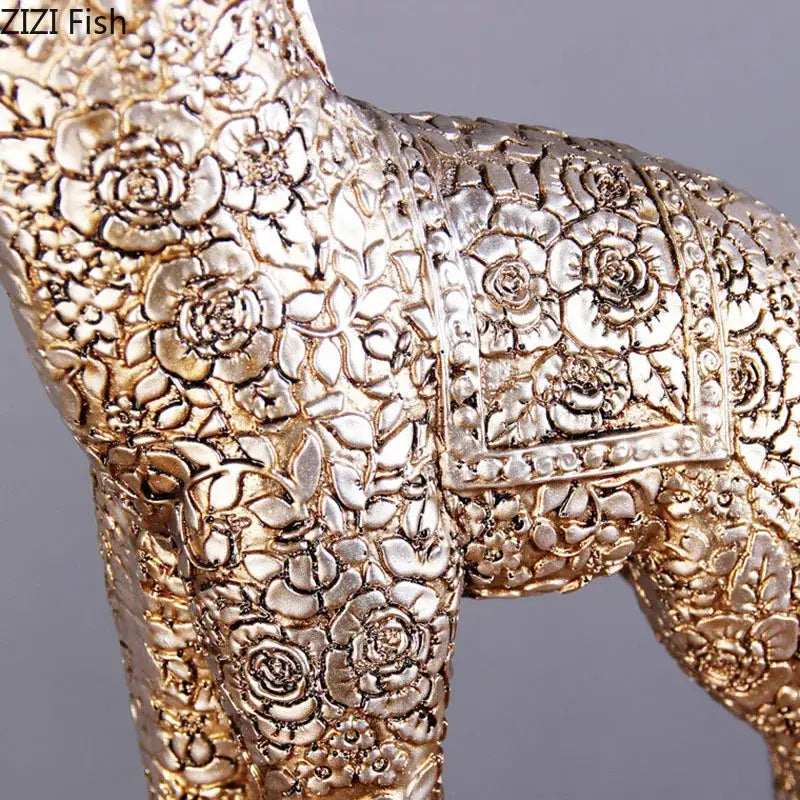 DecorBites™ Giraffe Resin Statue Ornament Desk Decoration Room Aesthetic Decor