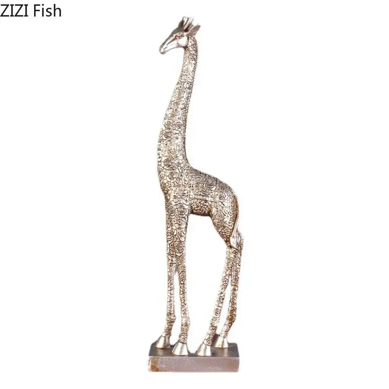 DecorBites™ Giraffe Resin Statue Ornament Desk Decoration Room Aesthetic Decor