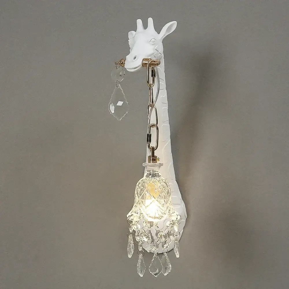 DecorBites™ Giraffe Resin Wall Lamp Sconce Light for Bedside & Living Room Decor