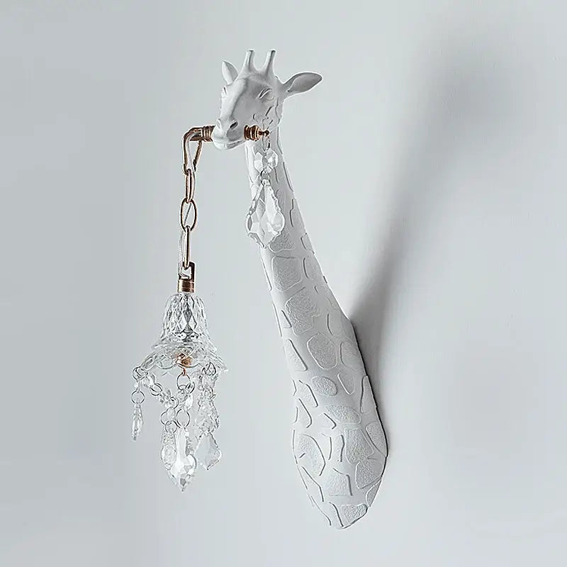 DecorBites™ Giraffe Resin Wall Lamp Sconce Light for Bedside & Living Room Decor