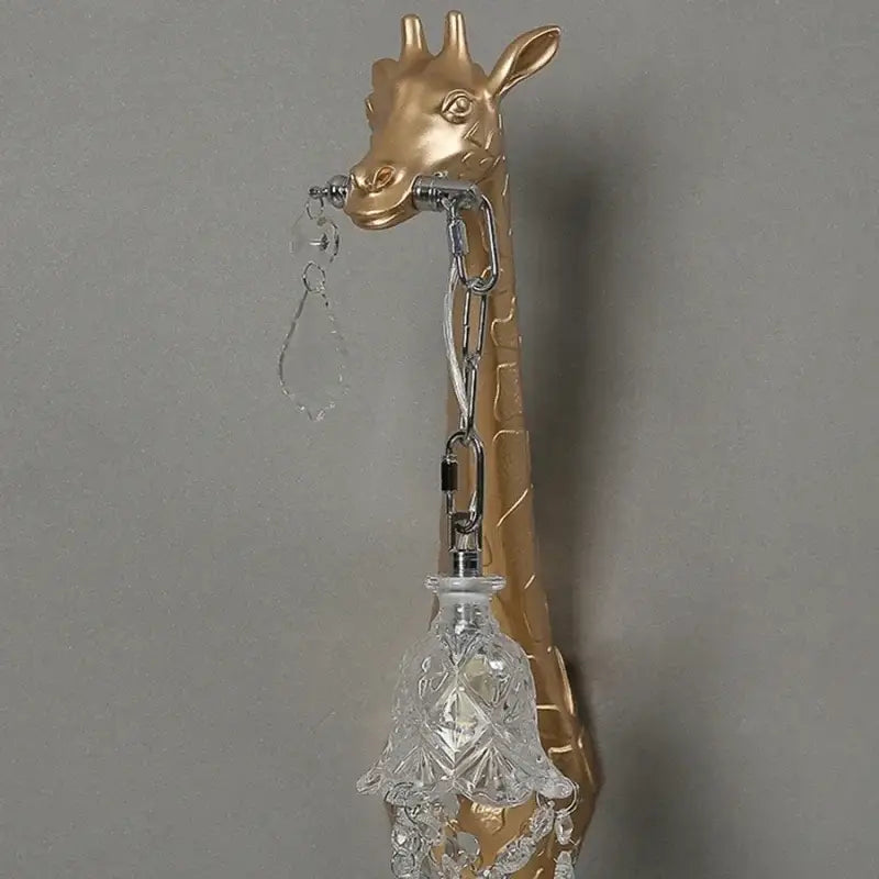 DecorBites™ Giraffe Resin Wall Lamp Sconce Light for Bedside & Living Room Decor
