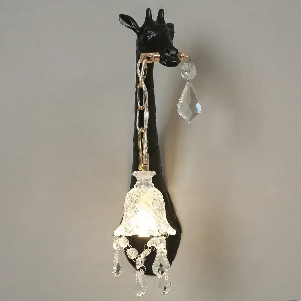 DecorBites™ Giraffe Resin Wall Lamp Sconce Light for Bedside & Living Room Decor