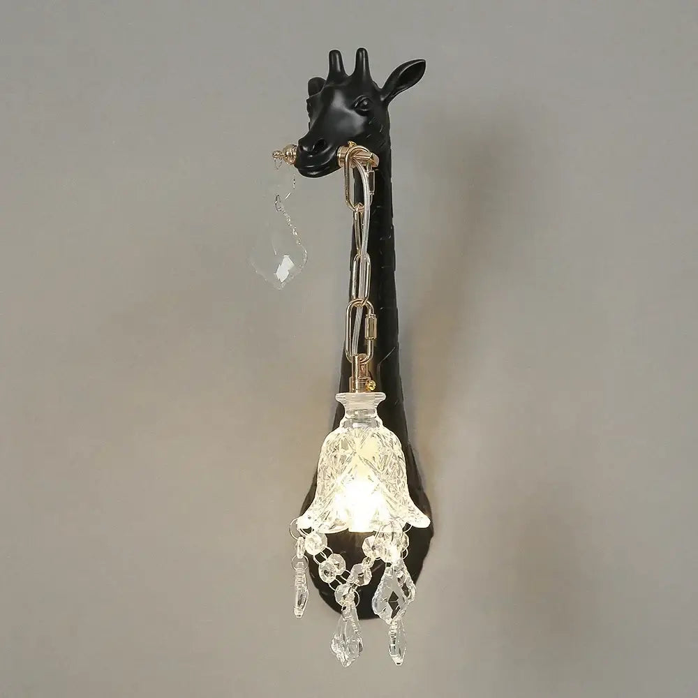 DecorBites™ Giraffe Resin Wall Lamp Sconce Light for Bedside & Living Room Decor